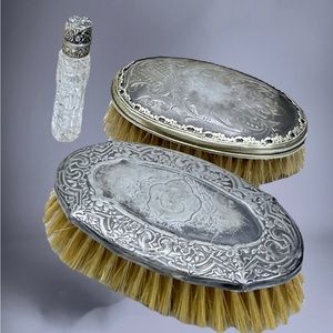 🌺 Vintage Sterling Silver Vanity Items